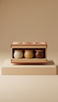 Coffret cadeau bocaux à épices orientales artisanaux façonnés à la main, idée cadeau cuisine